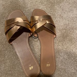 H&M Rose Gold Flats